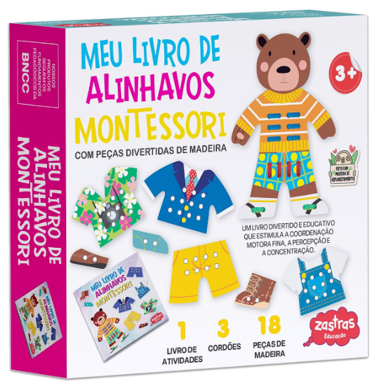 Meu Livro de Alinhavos Montessori
