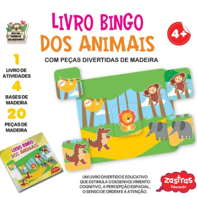Livro Bingo dos Animais