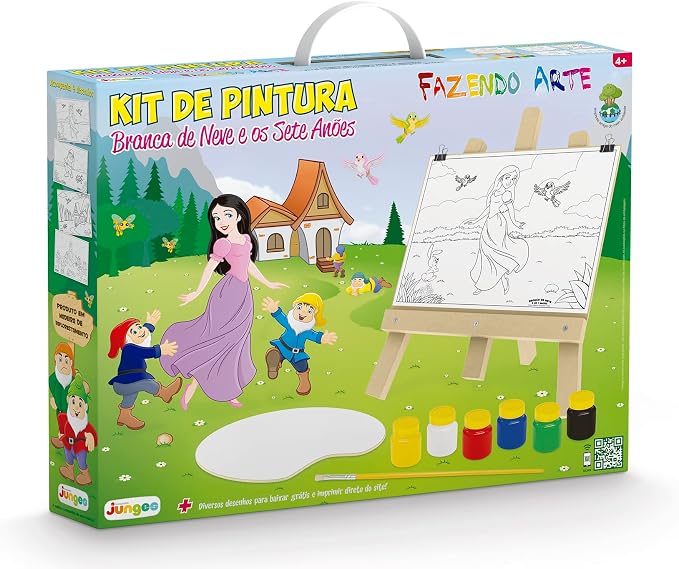 Kit de Pintura - Branca de neve e os sete anões