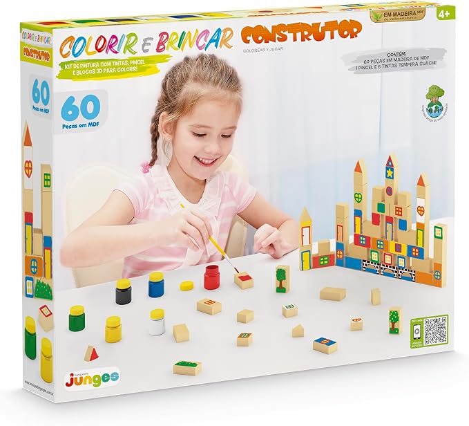 Colorir e Brincar - Construtor