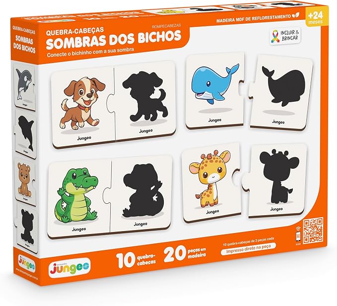 Quebra-cabeça - Sombras dos Bichos