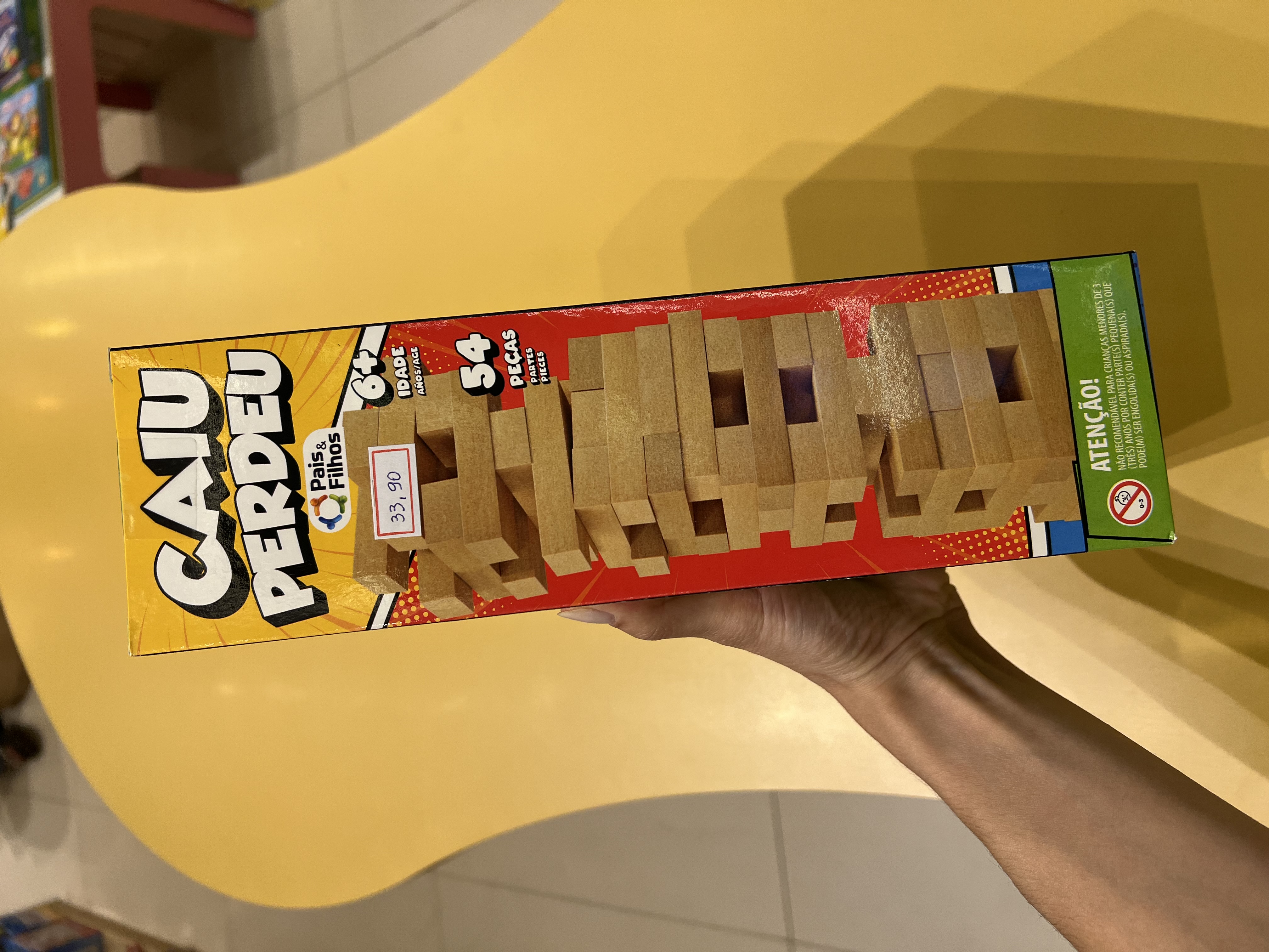 Caiu, perdeu