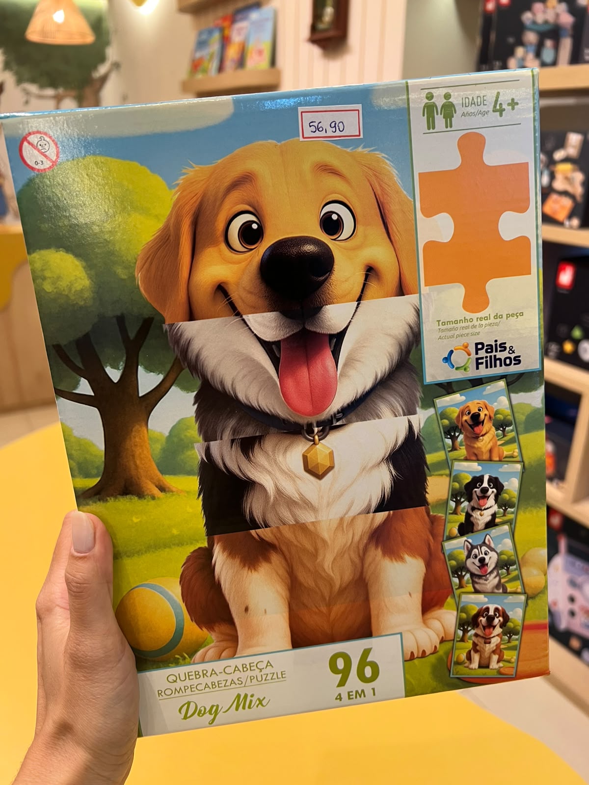 Quebra-cabeça - Dog mix