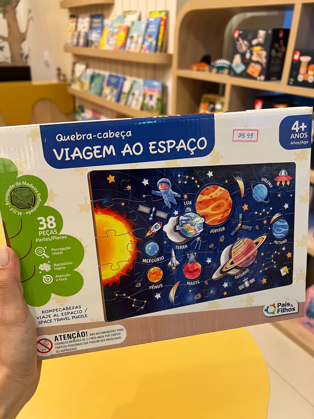 Quebra-cabeça - Viagem ao espaço