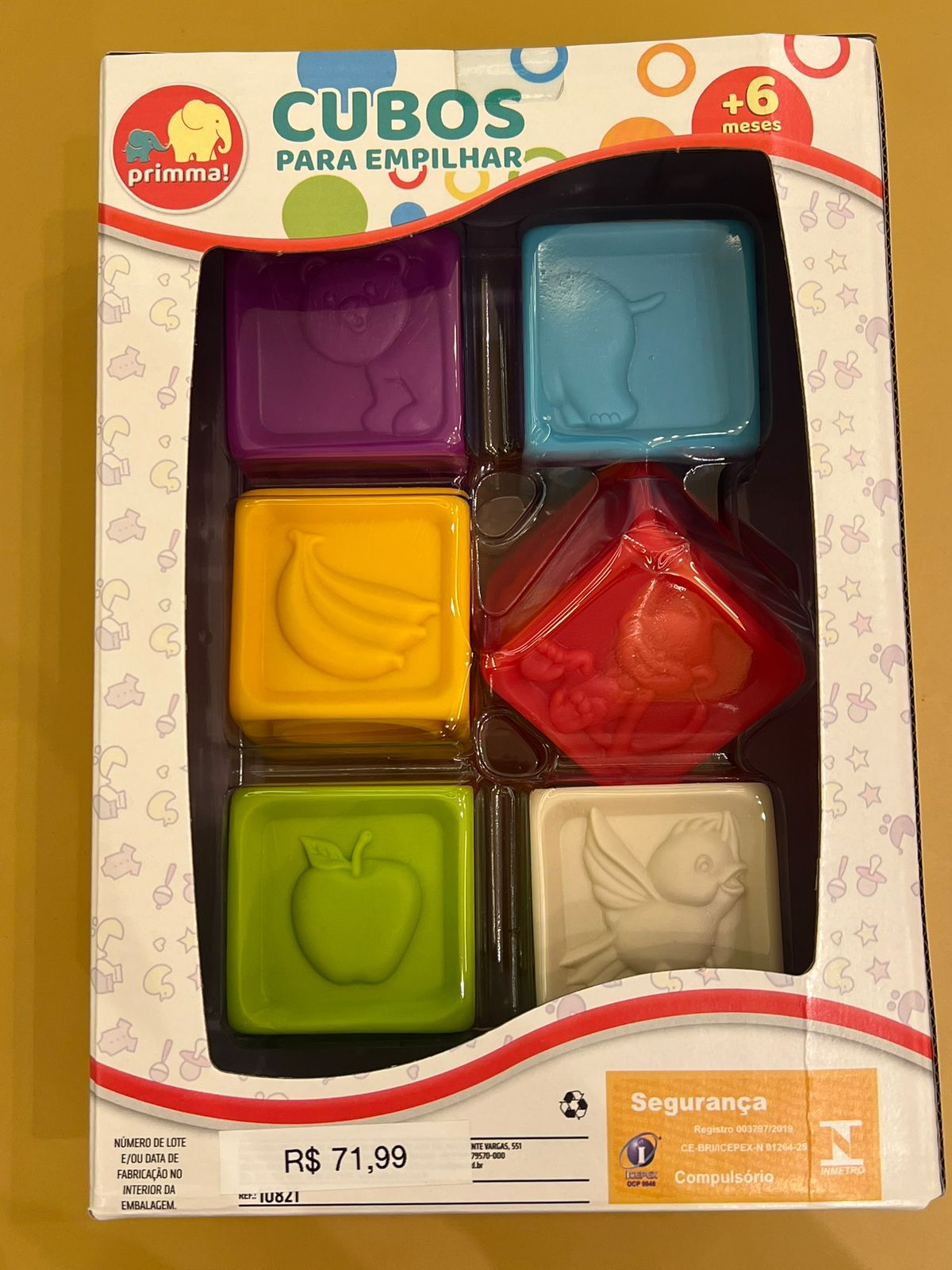 Cubos de empilhar