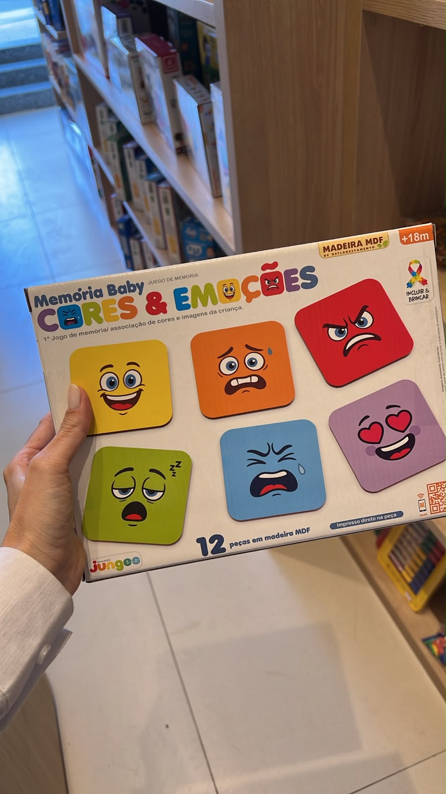 Memória baby - cores e emoções