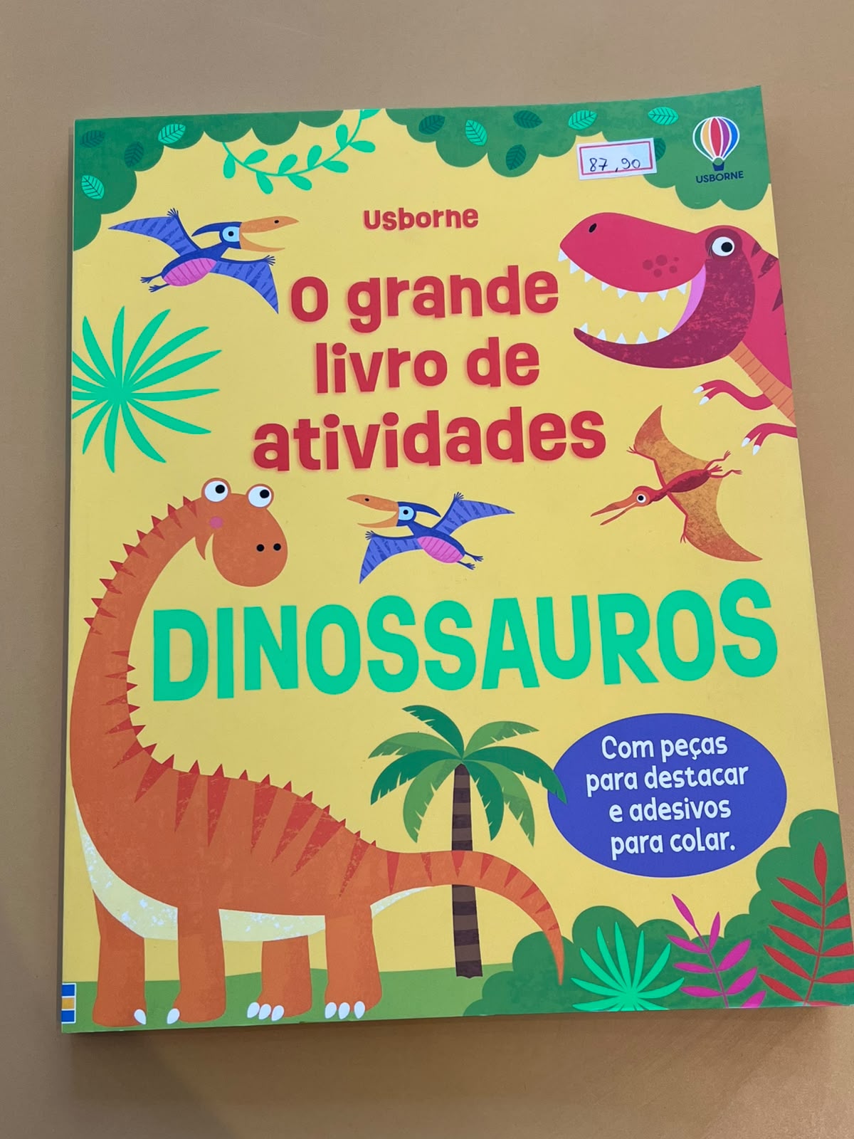 O grande livro de atividades - Dinossauros